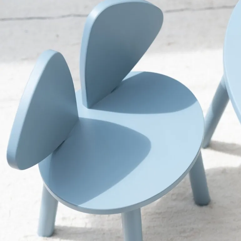 Nofred Mouse children's chair, light blue