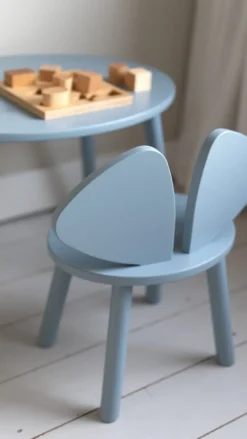 Nofred Mouse children's chair, light blue