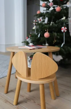 Nofred Mouse children's chair, lacquered oak