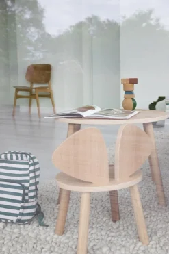 Nofred Mouse children's chair, lacquered oak