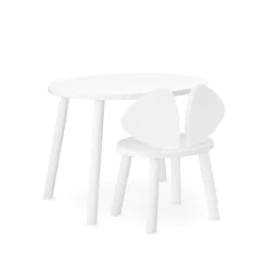 Nofred Mouse table, low, white