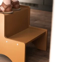 Nofred Step Up step ladder, brown