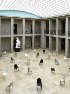 Normann Copenhagen Allez chair, black - moulded wicker