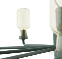 Normann Copenhagen Amp chandelier, large, gold - green