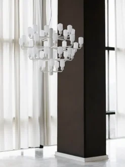 Normann Copenhagen Amp chandelier, large, white