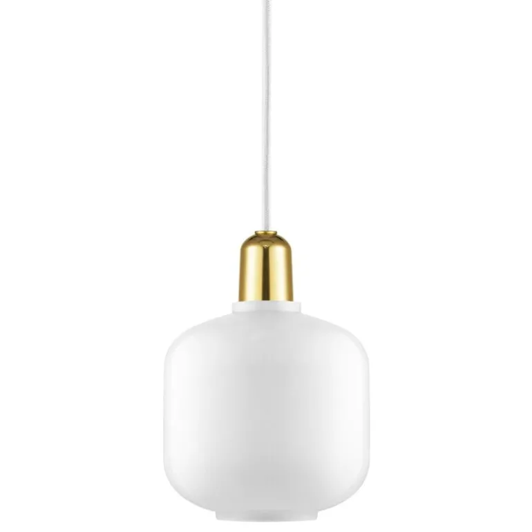 Normann Copenhagen Amp lamp, small, white - brass