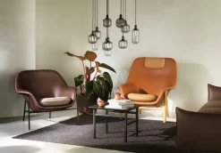 Normann Copenhagen Amp pendant, large, smoke - black
