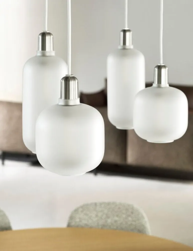 Normann Copenhagen Amp pendant, small, white