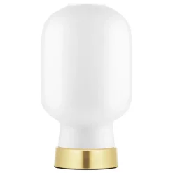 Normann Copenhagen Amp table lamp, white - brass