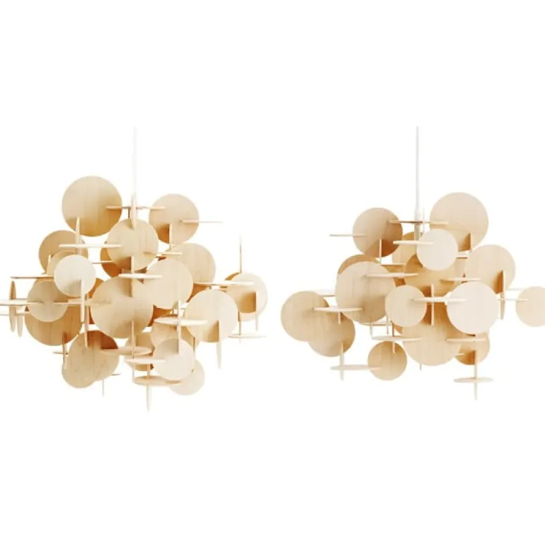 Normann Copenhagen Bau pendant, small, natural