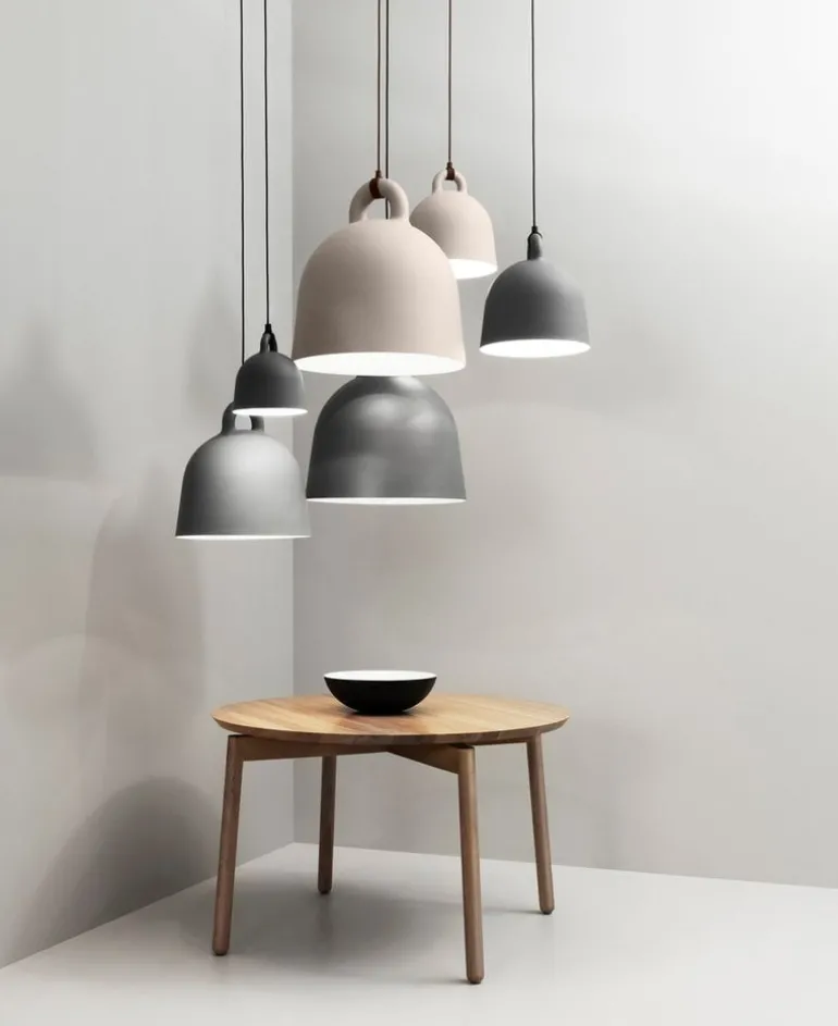 Normann Copenhagen Bell pendant XS, grey