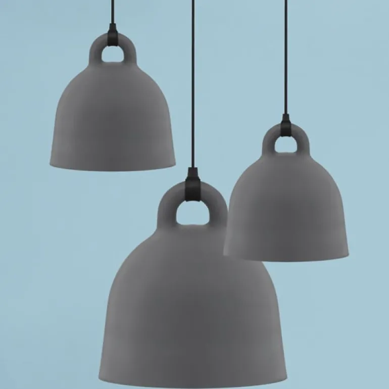 Normann Copenhagen Bell pendant L, grey