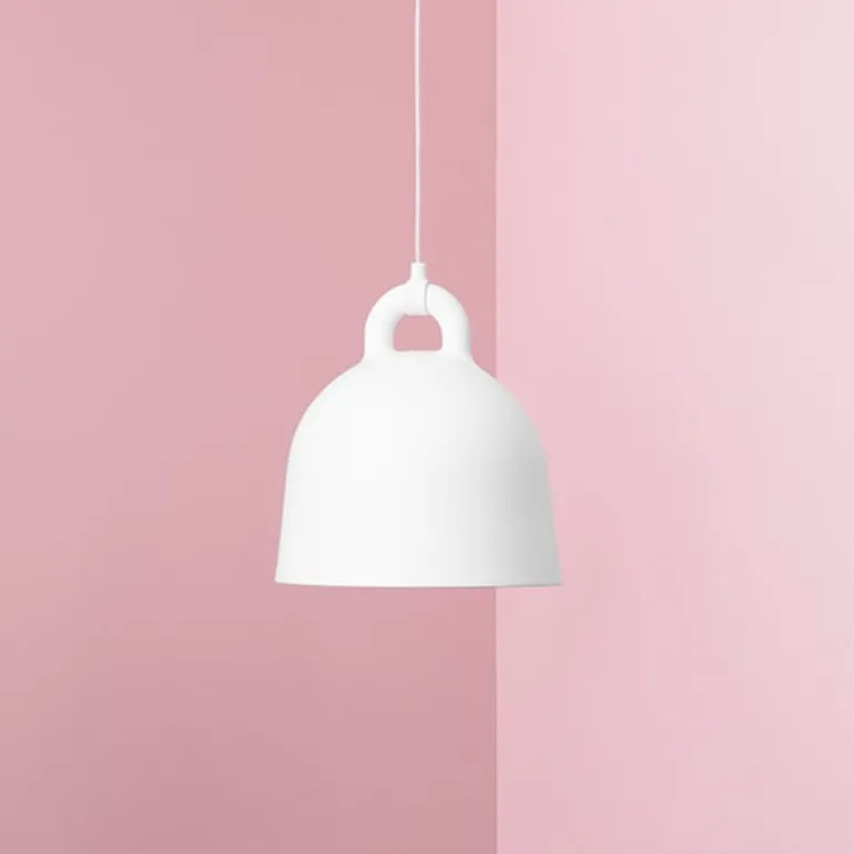 Normann Copenhagen Bell pendant, L, white