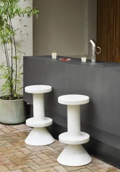 Normann Copenhagen Bit barstool, 75 cm, white