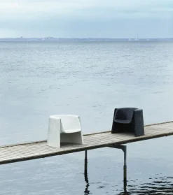 Normann Copenhagen Bit lounge chair, white