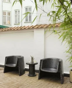 Normann Copenhagen Bit lounge chair, black