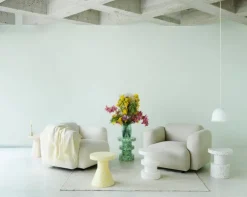 Normann Copenhagen Bit stool, cone, yellow