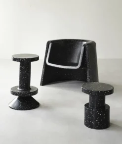 Normann Copenhagen Bit stool, black