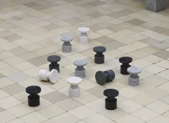 Normann Copenhagen Bit stool, black