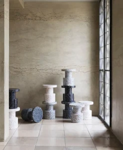 Normann Copenhagen Bit stool, white