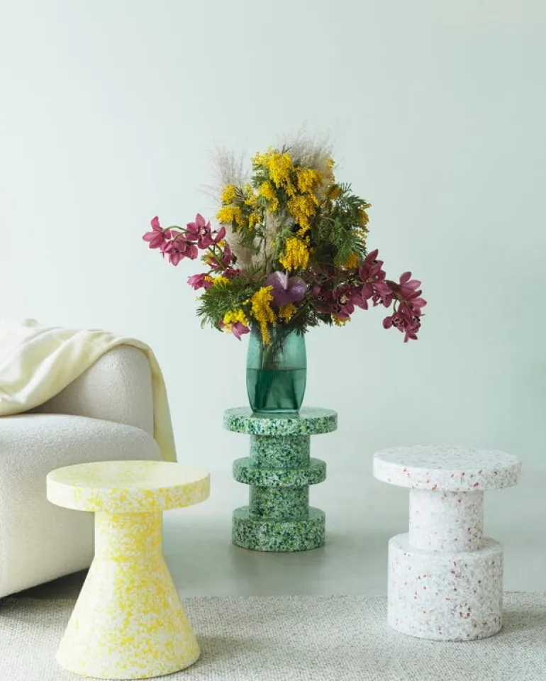 Normann Copenhagen Bit stool, white