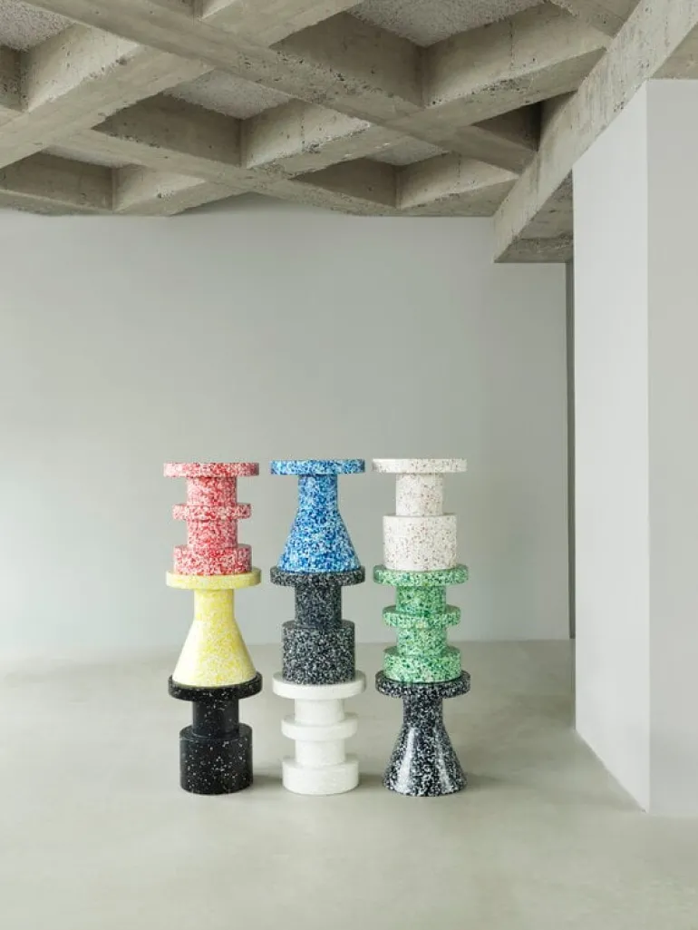 Normann Copenhagen Bit stool, white