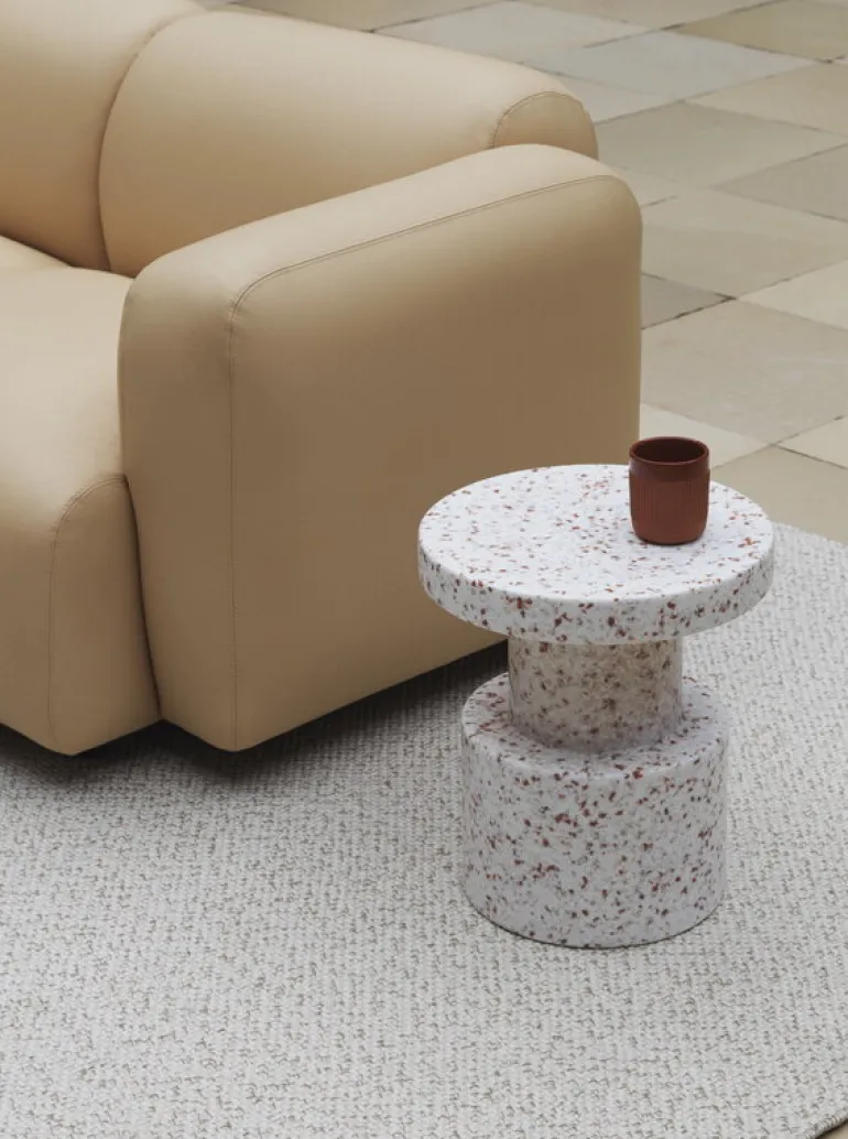 Normann Copenhagen Bit stool, white