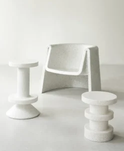 Normann Copenhagen Bit stool, stack, white