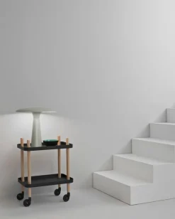 Normann Copenhagen Block table trolley, black