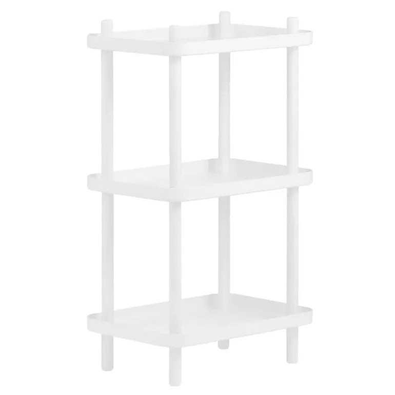 Normann Copenhagen Block shelf unit, white