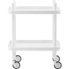 Normann Copenhagen Block table trolley, all white