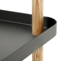 Normann Copenhagen Block table trolley, dark grey
