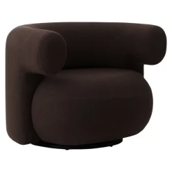 Normann Copenhagen Burra lounge chair, swivel with return, UDA06