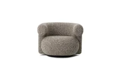 Normann Copenhagen Burra lounge chair, swivel with return, Zero 0011