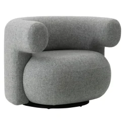 Normann Copenhagen Burra lounge chair, swivel, Hallingdal 0110