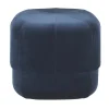 Normann Copenhagen Circus pouf, small, dark blue velour