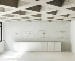 Normann Copenhagen Coil pendant, 110 cm, stainless steel