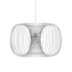 Normann Copenhagen Coil pendant, 76 cm, stainless steel
