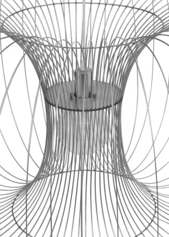 Normann Copenhagen Coil pendant, 50 cm, stainless steel