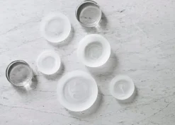 Normann Copenhagen Cosmic glass plate, 16 cm, white