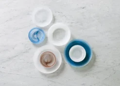 Normann Copenhagen Cosmic glass plate, 16 cm, white