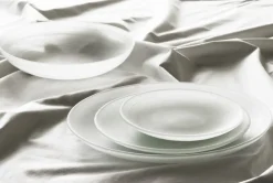 Normann Copenhagen Cosmic glass plate, 21 cm, white