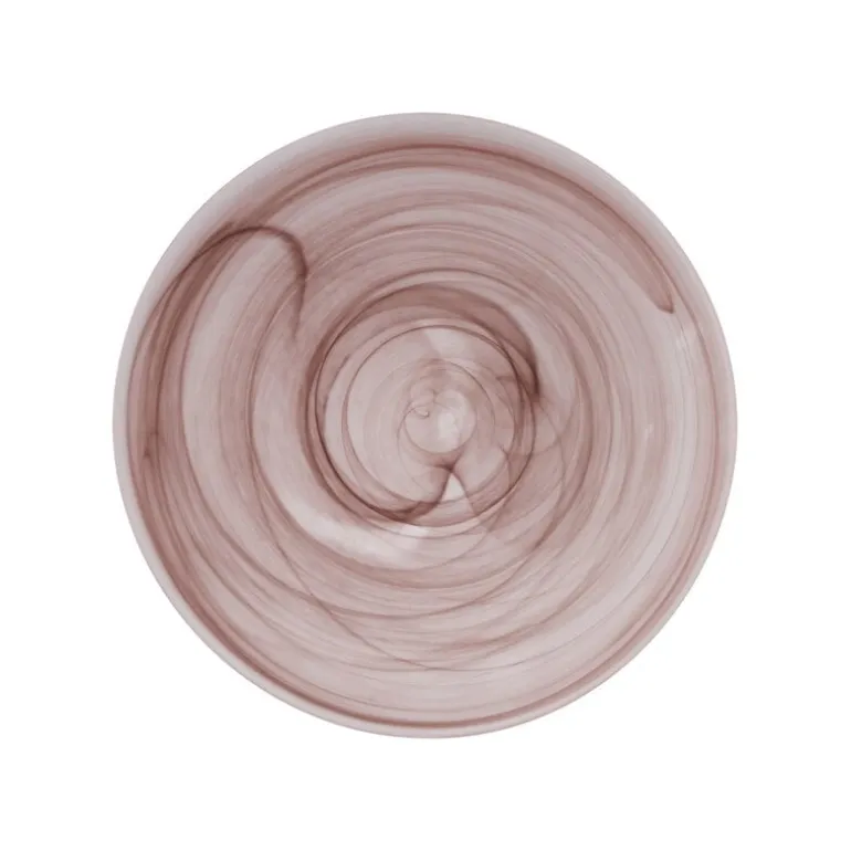 Normann Copenhagen Cosmic glass plate, 21 cm, brown