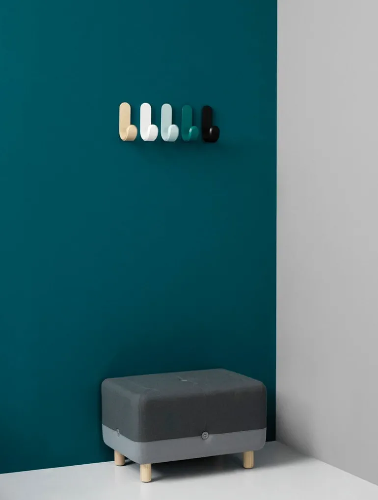 Normann Copenhagen Curve hook, black