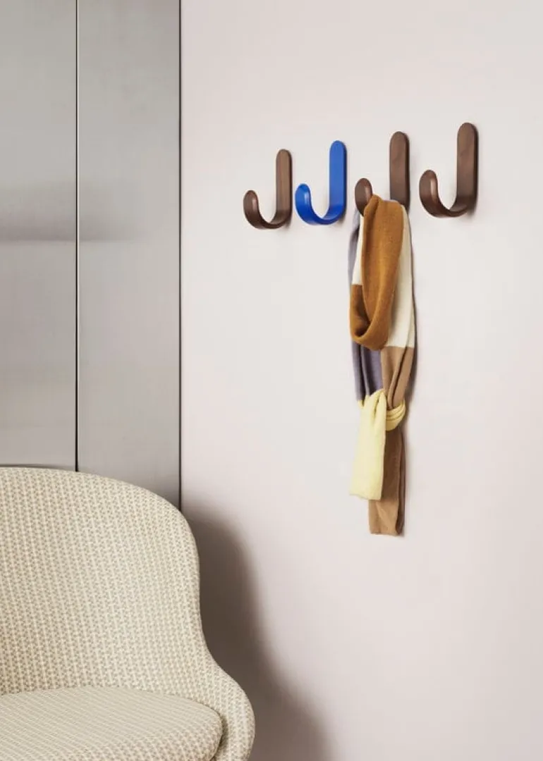 Normann Copenhagen Curve hook, blue