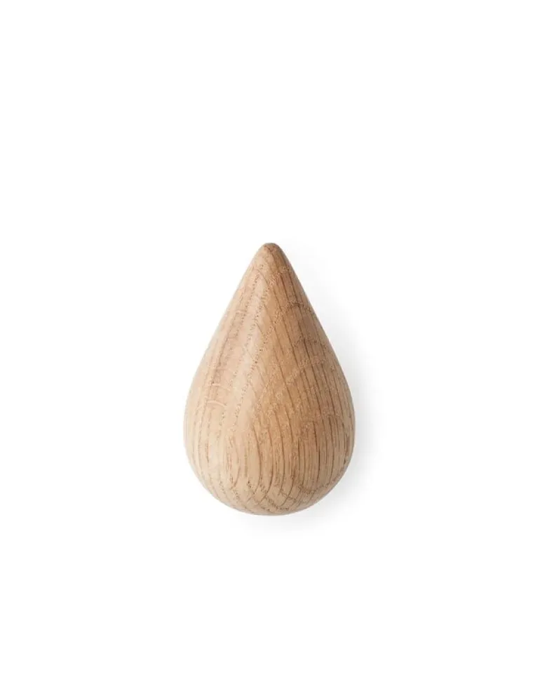Normann Copenhagen Dropit hook small, set of 2, nature
