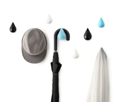 Normann Copenhagen Dropit hook large, set of 2, black