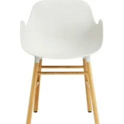 Normann Copenhagen Form armchair, white - oak