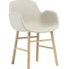 Normann Copenhagen Form armchair, oak - Main Line Flax 20