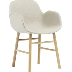 Normann Copenhagen Form armchair, oak - Main Line Flax 20